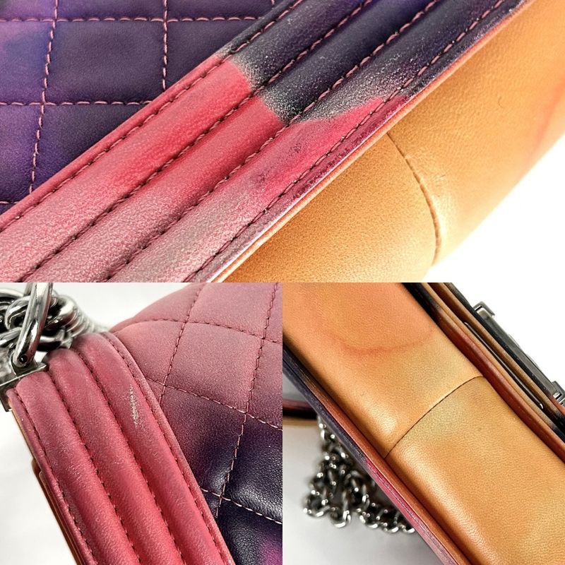 Chanel Shoulder Bag Women's Boy Chanel Matelasse Turnlock Coco Mark Shoulder