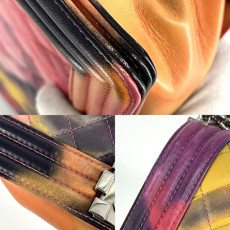 Chanel Shoulder Bag Women's Boy Chanel Matelasse Turnlock Coco Mark Shoulder