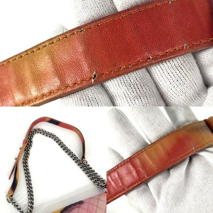 Chanel Shoulder Bag Women's Boy Chanel Matelasse Turnlock Coco Mark Shoulder