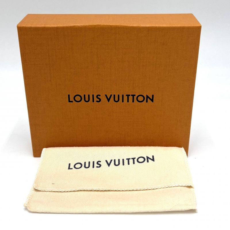 Louis Vuitton Trifold Wallet Men Taiga Llama Dis Cabas Lee Compact Wallet Mini