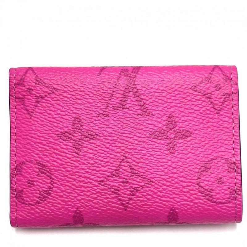 Louis Vuitton Trifold Wallet Men Taiga Llama Dis Cabas Lee Compact Wallet Mini