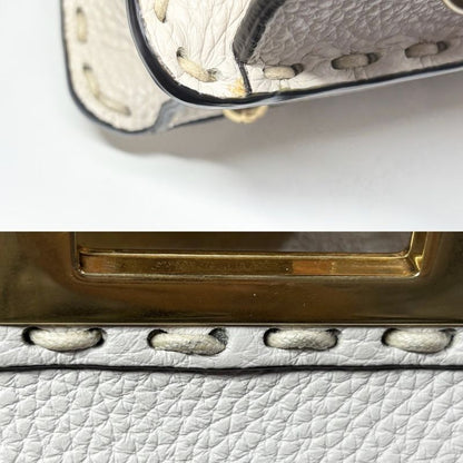 Fendi 2WAY Women's Peekaboo Iseeu Medium Handbag Shoulder Bag Shoulder Crossbody