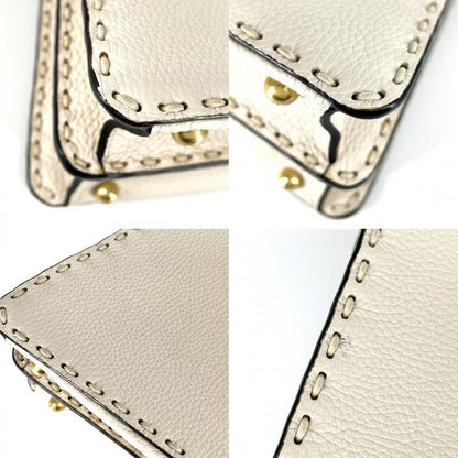 Fendi 2WAY Women's Peekaboo Iseeu Medium Handbag Shoulder Bag Shoulder Crossbody