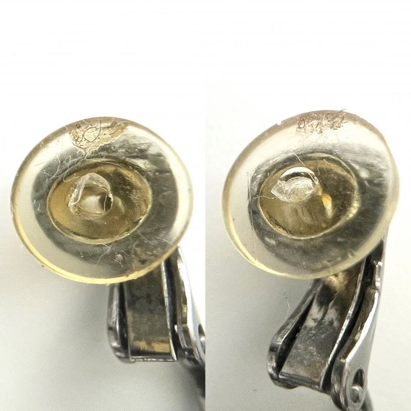 Chanel Earring Ladies Coco Mark Coco Swing Accessories Chanel Rhinestone 05P