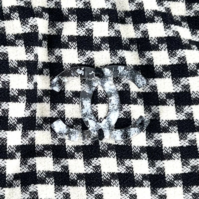 Chanel Tank Top Women's Sleeveless Dress Tunic Coco Mark Apparel Clothing