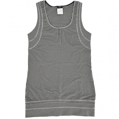 Chanel Tank Top Women's Sleeveless Dress Tunic Coco Mark Apparel Clothing