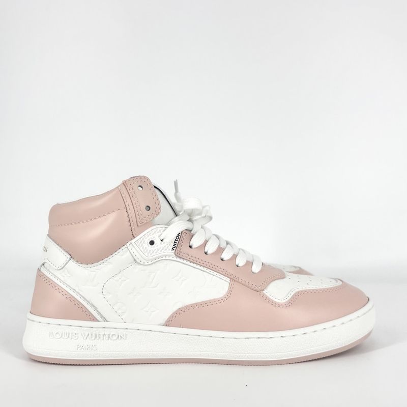 Louis Vuitton Sneakers Women's Monogram LV Stadium Sneakers High Cut Fashion