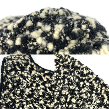 Chanel Dress Women's Tweed Sleeveless Button Apparel Clothing Chanel 44 Black