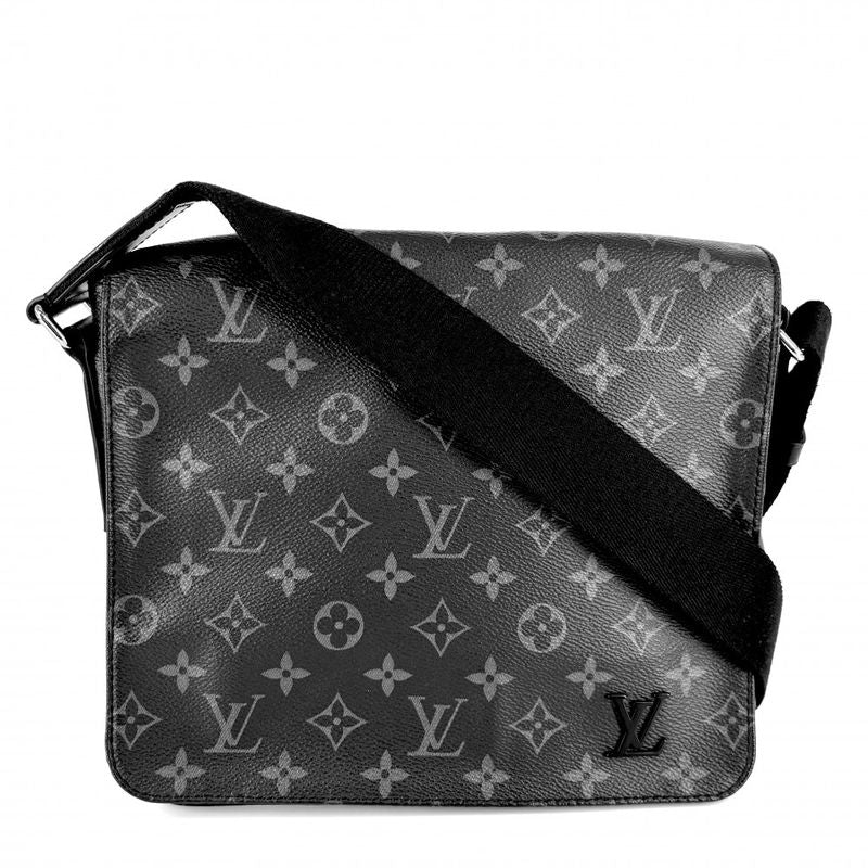Louis Vuitton Shoulder Bag Men's Monogram Eclipse District PM Shoulder Crossbody