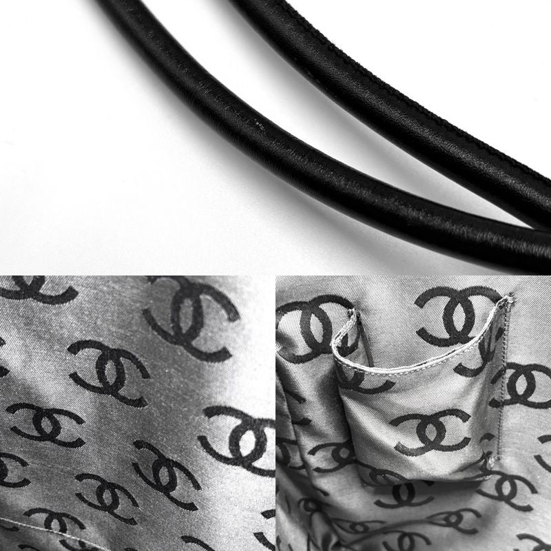 Chanel Shoulder Bag Women's Cambon Line Large Pochette Coco Mark Shoulder Coco