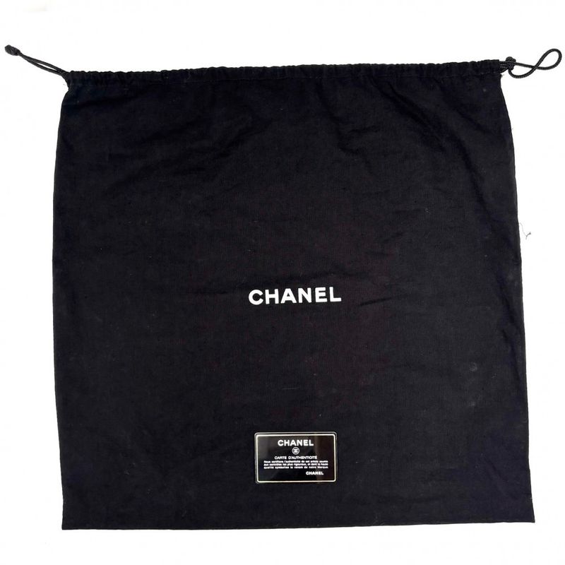 Chanel Shoulder Bag Women's Cambon Line Large Pochette Coco Mark Shoulder Coco