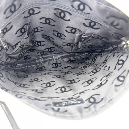 Chanel Shoulder Bag Women's Cambon Line Large Pochette Coco Mark Shoulder Coco