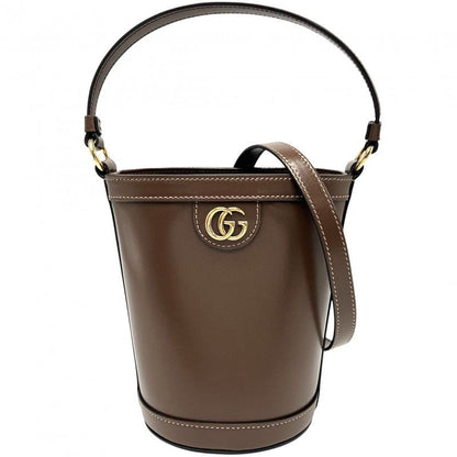 Gucci 2WAY Women's GG Supreme Bucket Bag Handbag Shoulder Bag Crossbody