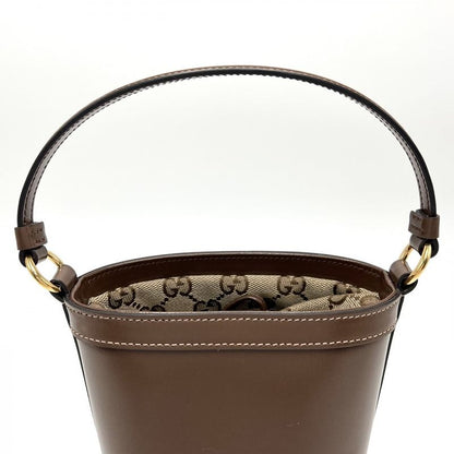 Gucci 2WAY Women's GG Supreme Bucket Bag Handbag Shoulder Bag Crossbody