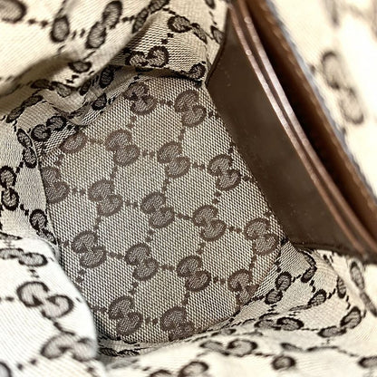 Gucci 2WAY Women's GG Supreme Bucket Bag Handbag Shoulder Bag Crossbody