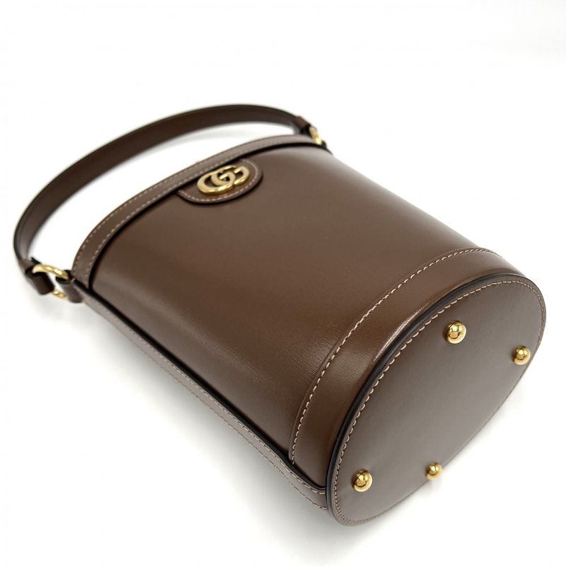 Gucci 2WAY Women's GG Supreme Bucket Bag Handbag Shoulder Bag Crossbody