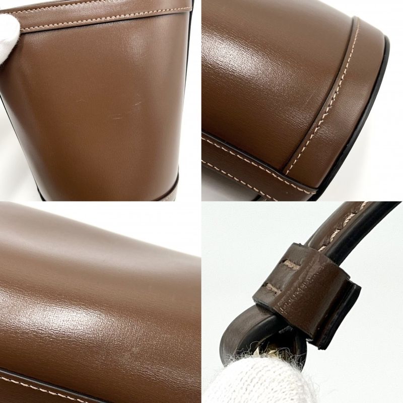 Gucci 2WAY Women's GG Supreme Bucket Bag Handbag Shoulder Bag Crossbody