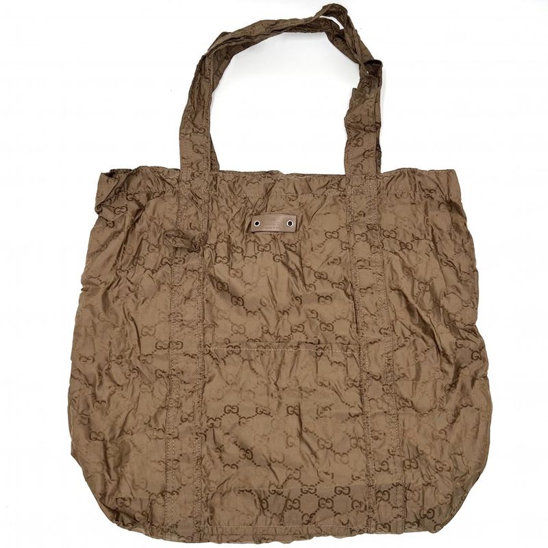 Gucci Miscellaneous Women's Plush Bear Tote Bag Eco Bag Interior Teddy Bear