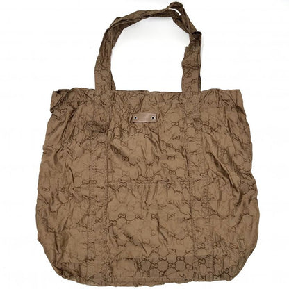 Gucci Miscellaneous Women's Plush Bear Tote Bag Eco Bag Interior Teddy Bear