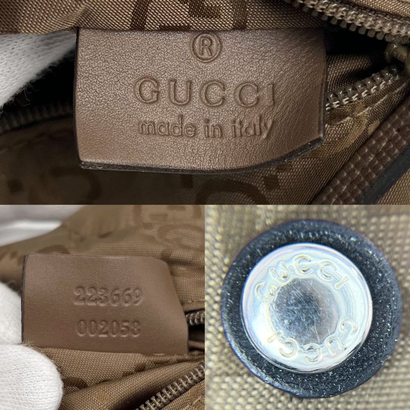 Gucci Miscellaneous Women's Plush Bear Tote Bag Eco Bag Interior Teddy Bear