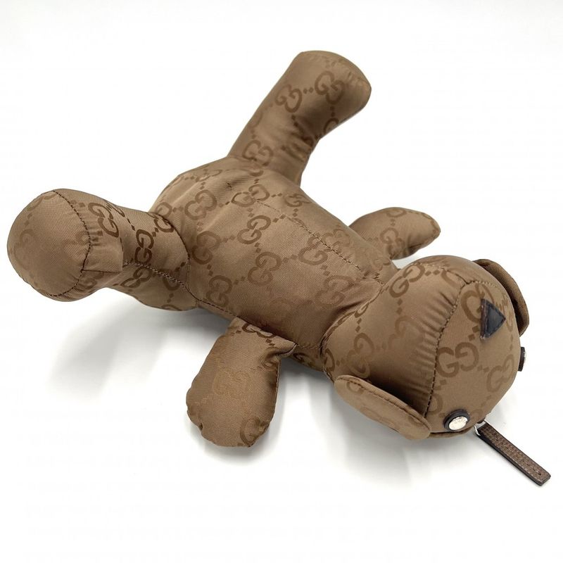 Gucci Miscellaneous Women's Plush Bear Tote Bag Eco Bag Interior Teddy Bear