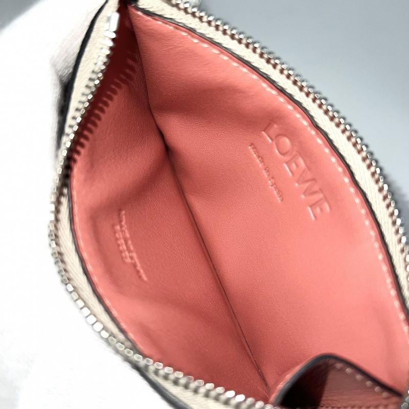 Loewe Coin Case Women's Anagram Coin Card Holder Fragment Case Card Case