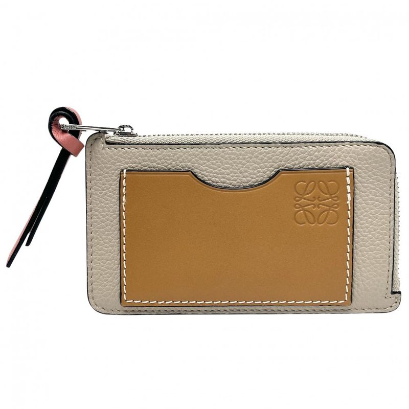Loewe Coin Case Women's Anagram Coin Card Holder Fragment Case Card Case