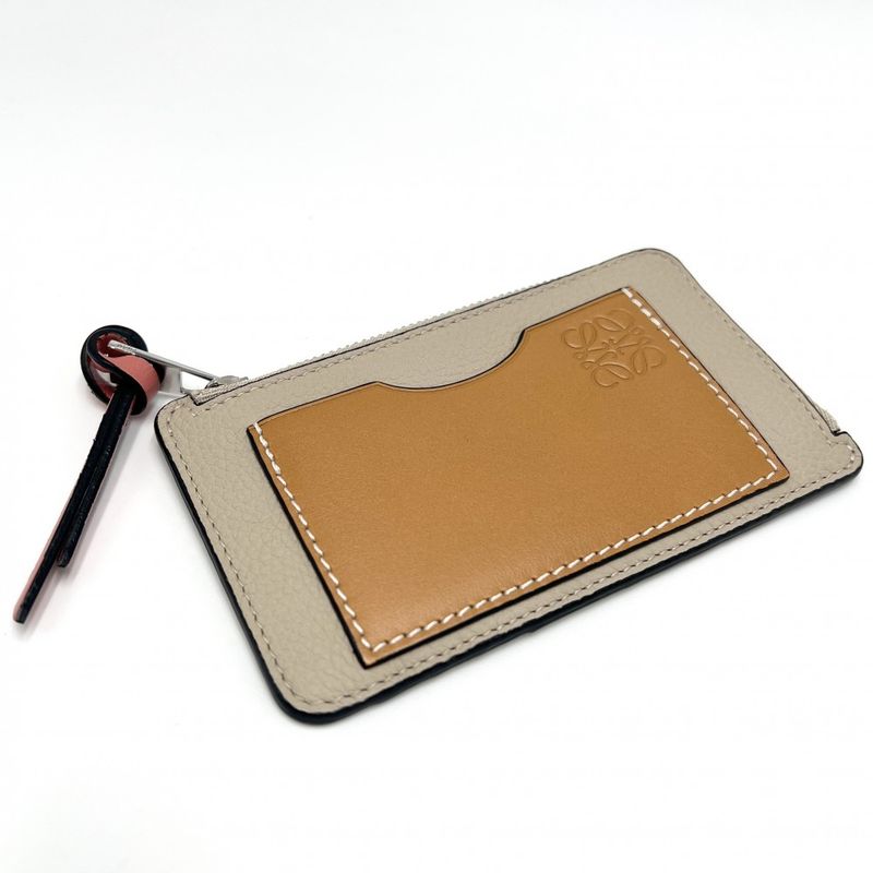 Loewe Coin Case Women's Anagram Coin Card Holder Fragment Case Card Case