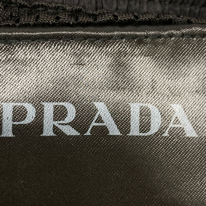 Prada Black 23 Ub333 S231 13Z3 Nylon Shorts 46