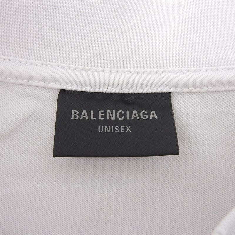 Balenciaga Beautiful Tape Type T-shirt Top Men's White S 739784 23SS S
