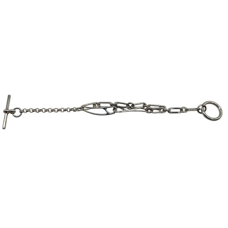 3424 Hermes Bracelet Chaine D'ancre Punk Sh Size Sv925 Silver Hermes