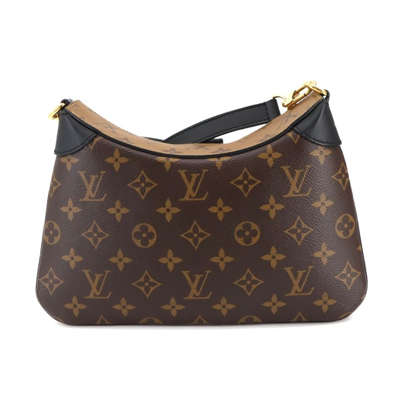 Louis Vuitton Monogram Reverse LV Twinny Shoulder Bag Brown M46659 RFID LV