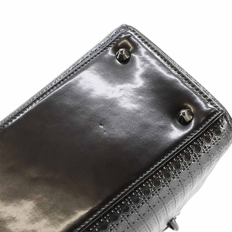 Christian Dior Chiristian Dior Microcanage Lady Dior Medium 2way Hand Bag