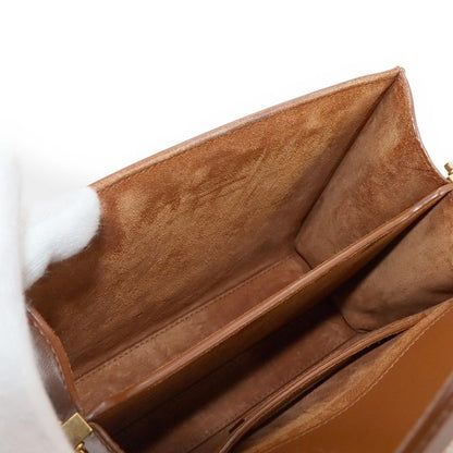 Saint Laurent Cassandra Top Handle Mini 2way Hand Shoulder Bag Canvas Leather