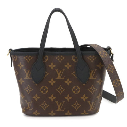 Exhibited Louis Vuitton Monogram Neverfull Inside Out BB 2way Hand Shoulder Bag
