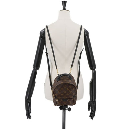 Louis Vuitton Monogram Palm Sp Ring Su Backpack MINI Backpack Sac Brown M41562