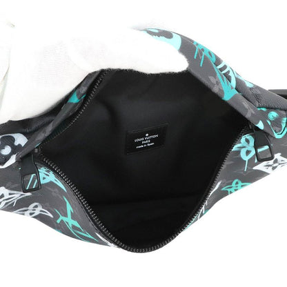 Louis Vuitton Monogram Eclipse Graffiti Discabas Lee Bum Bag PM Body Bag