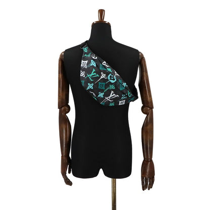 Louis Vuitton Monogram Eclipse Graffiti Discabas Lee Bum Bag PM Body Bag