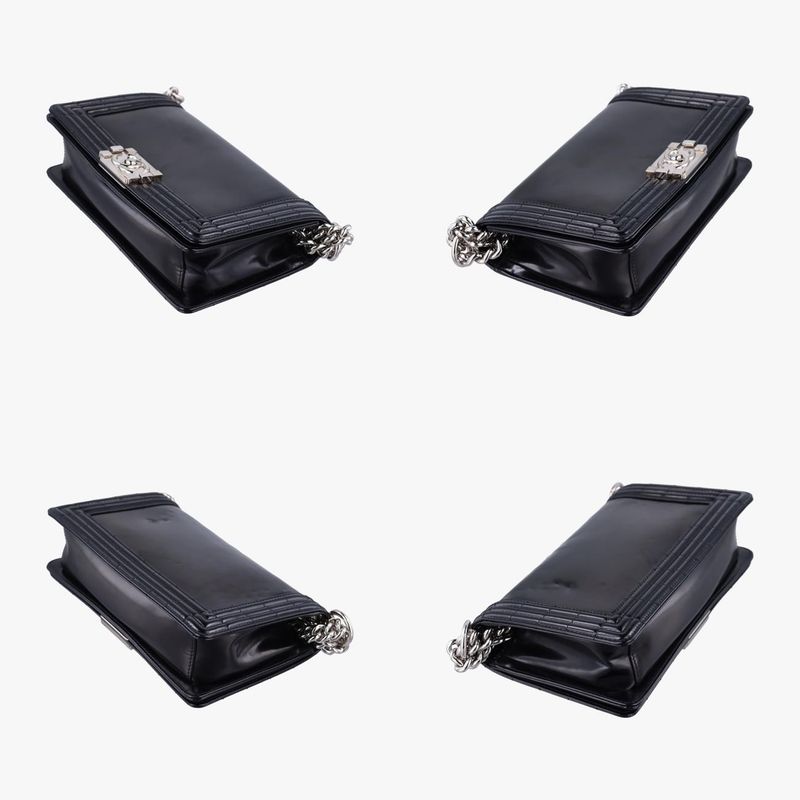 Chanel Boy Chanel Black Patent A67018 16602717