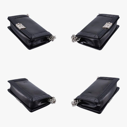 Chanel Boy Chanel Black Patent A67018 16602717