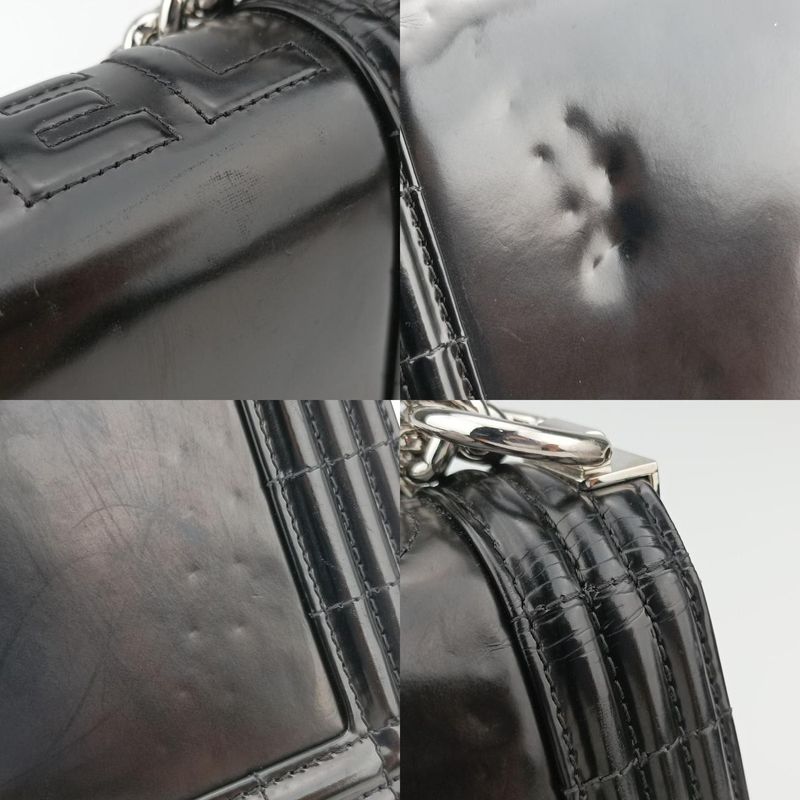 Chanel Boy Chanel Black Patent A67018 16602717