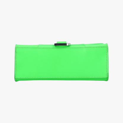 Balenciaga Hourglass Green And Black Leather 5928333860t535269