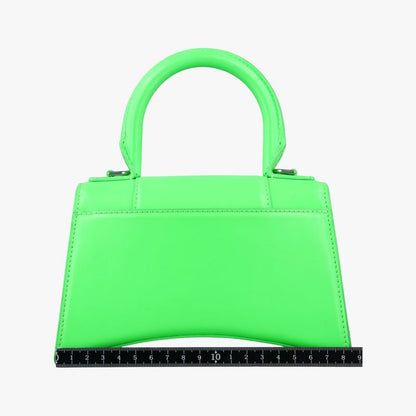 Balenciaga Hourglass Green And Black Leather 5928333860t535269