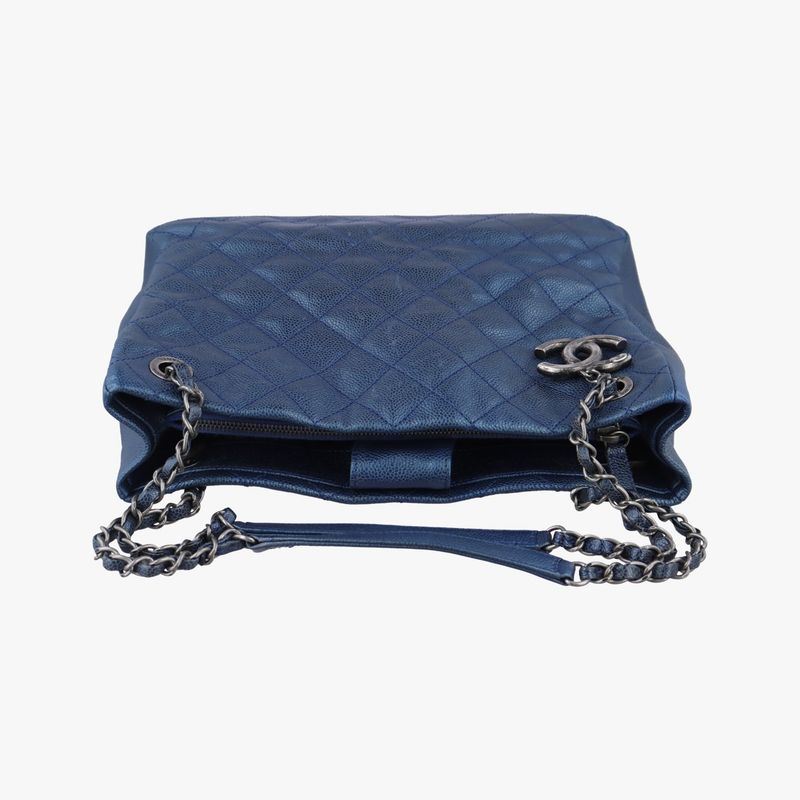 Chanelmatelasse Coco Mark GST Blue Caviar Skin A6741417109181