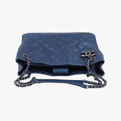 Chanelmatelasse Coco Mark GST Blue Caviar Skin A6741417109181