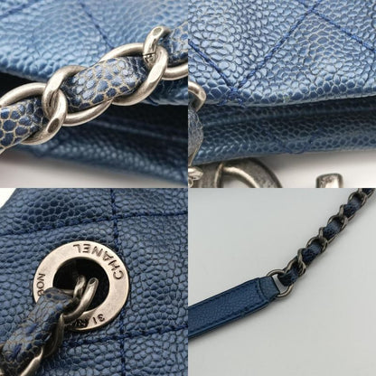 Chanelmatelasse Coco Mark GST Blue Caviar Skin A6741417109181