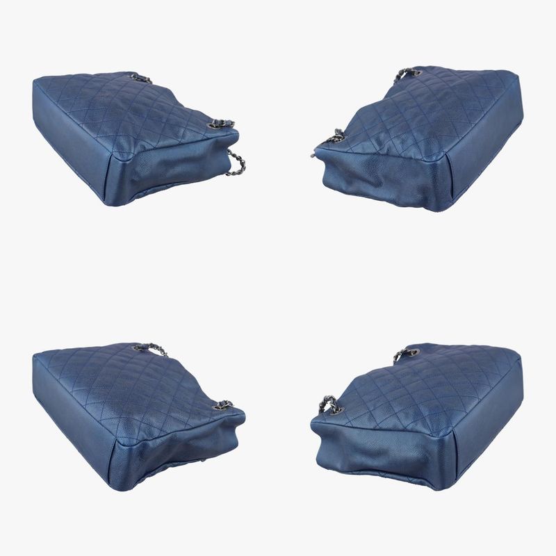 Chanelmatelasse Coco Mark GST Blue Caviar Skin A6741417109181