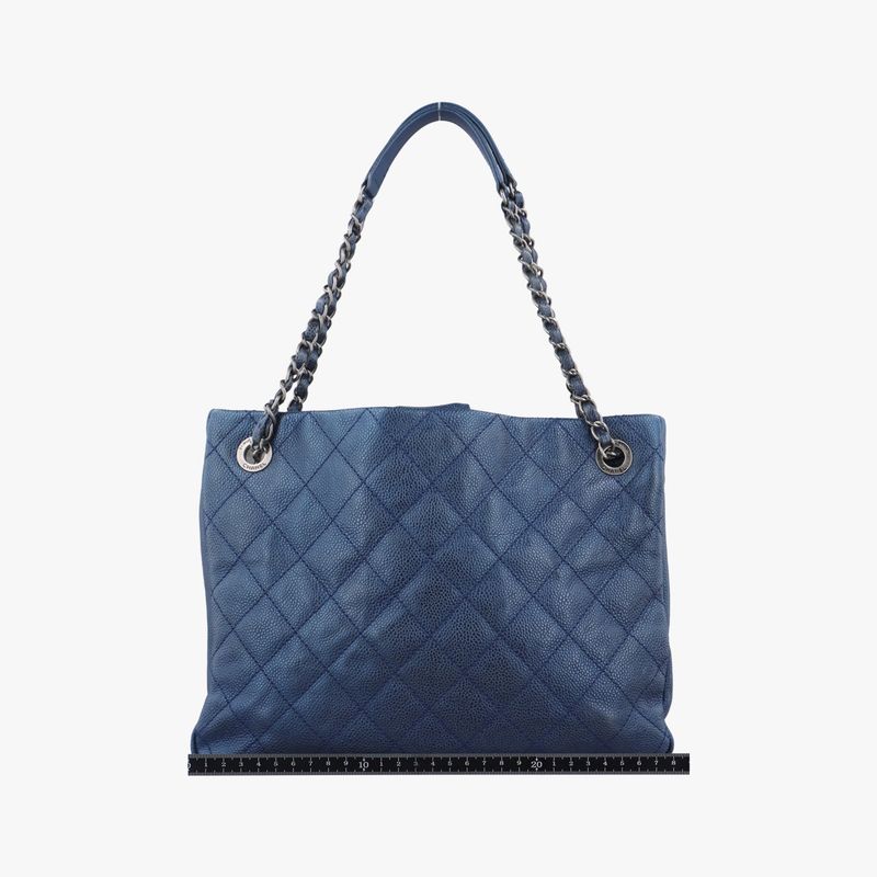 Chanelmatelasse Coco Mark GST Blue Caviar Skin A6741417109181