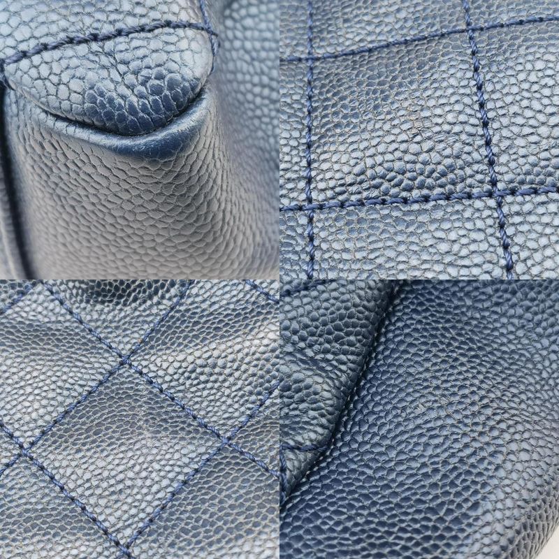 Chanelmatelasse Coco Mark GST Blue Caviar Skin A6741417109181