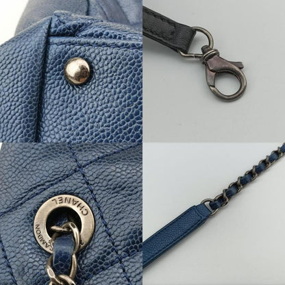 Chanelmatelasse Coco Mark GST Blue Caviar Leather A6729417316037